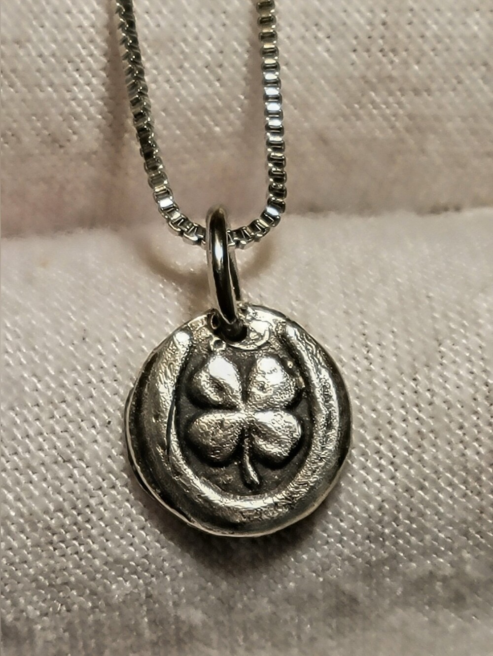18" Lucky Charm Box Chain Necklace Bundle - Solid 925 Sterling Silver